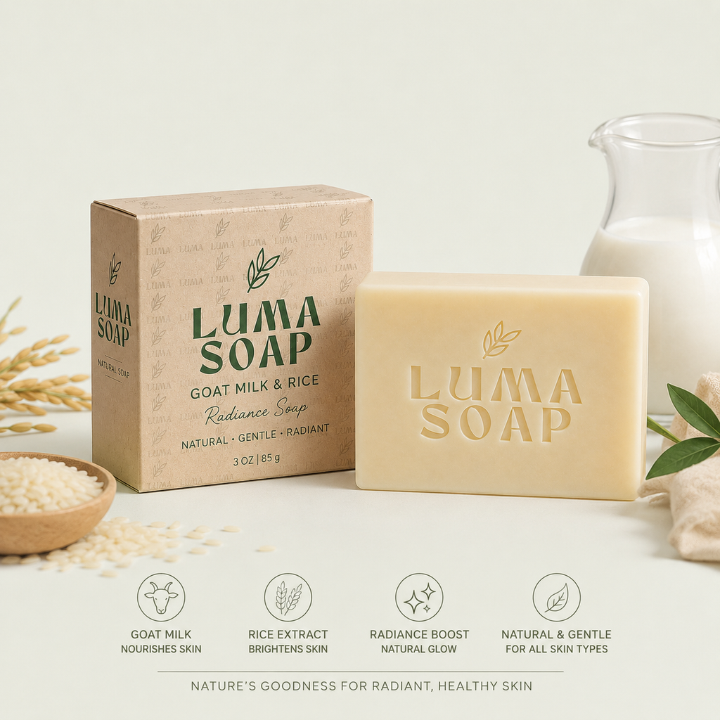 Goat Milk & Rice Radiance Soap