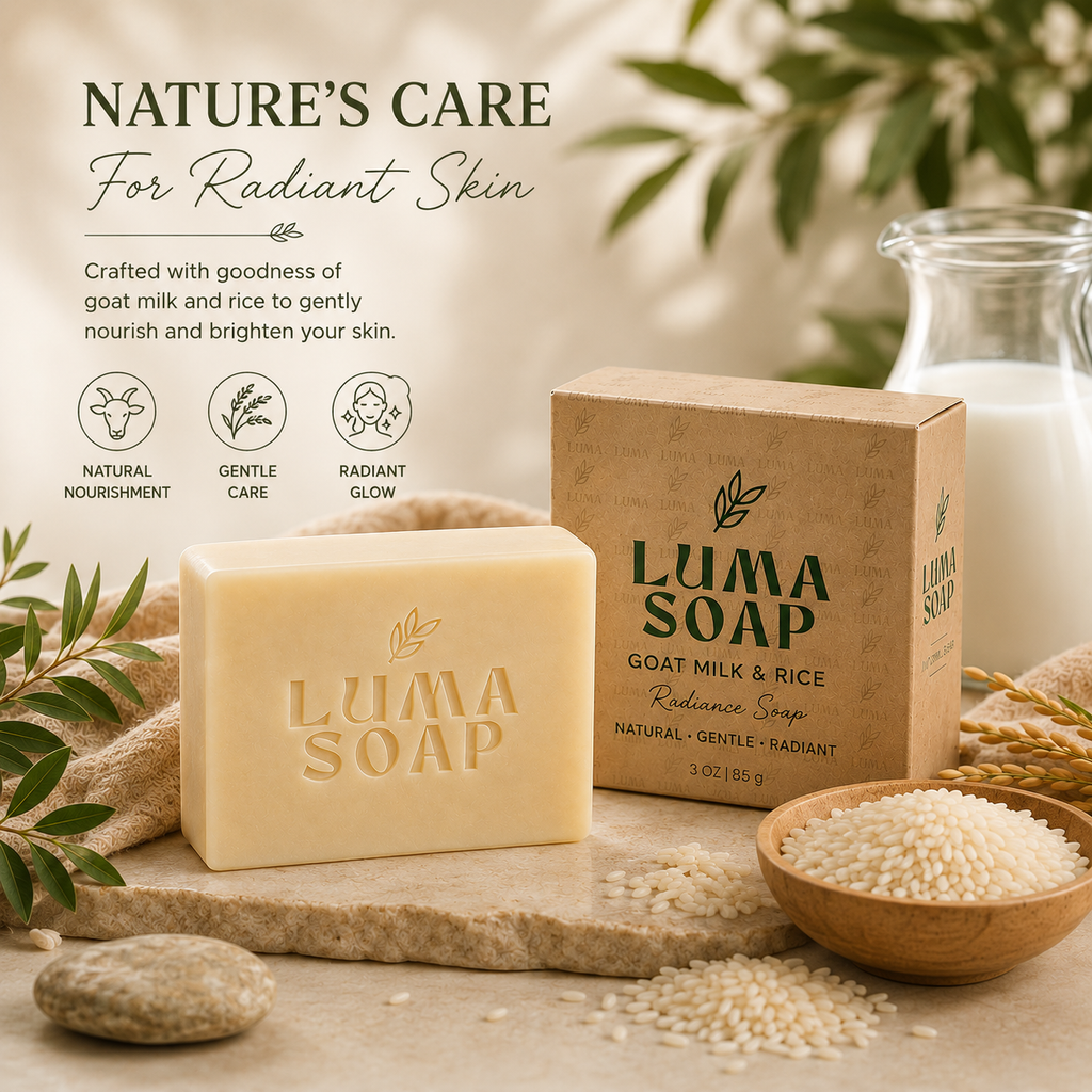 Goat Milk & Rice Radiance Soap
