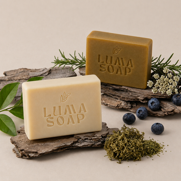 Luma Kojic & Glow Soap & Goat Milk & Rice Radiance Soap Bundle