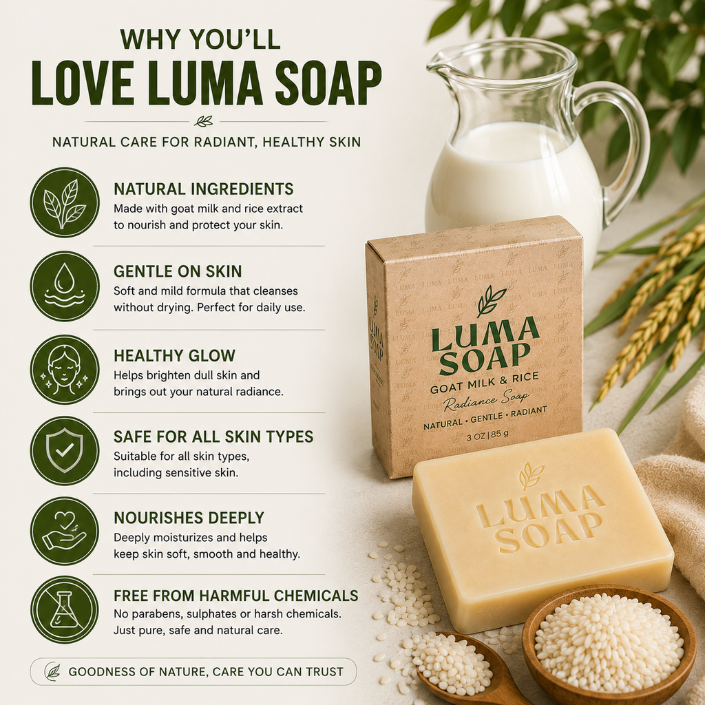 Goat Milk & Rice Radiance Soap
