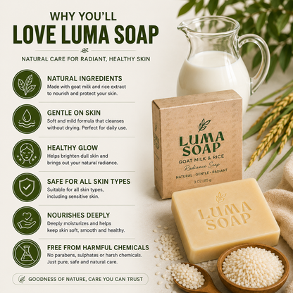 Goat Milk & Rice Radiance Soap