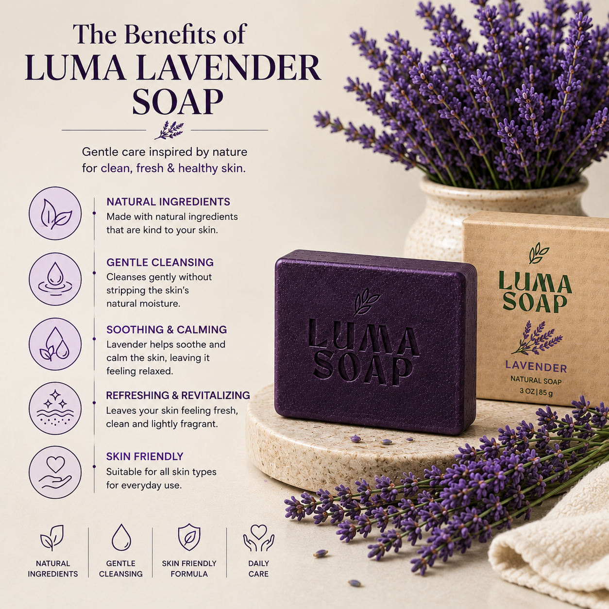 Luma Lavender Soap