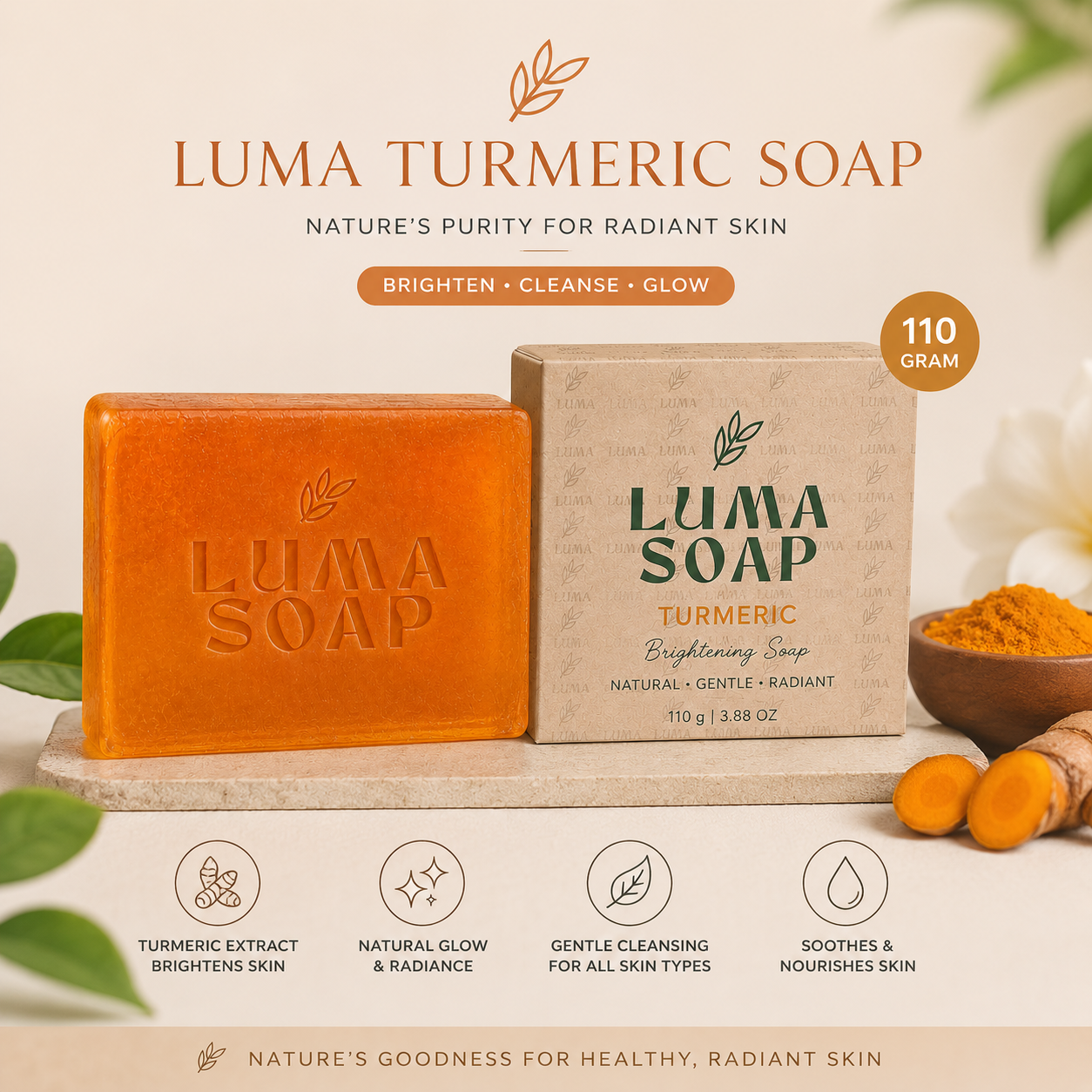 Luma Turmic Soap