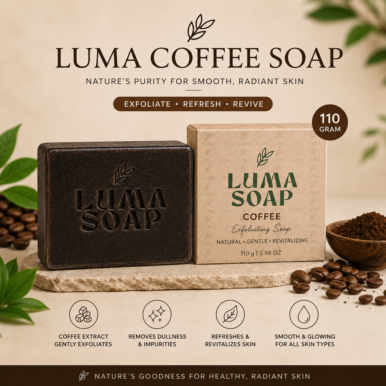 Luma Coffee Soap
