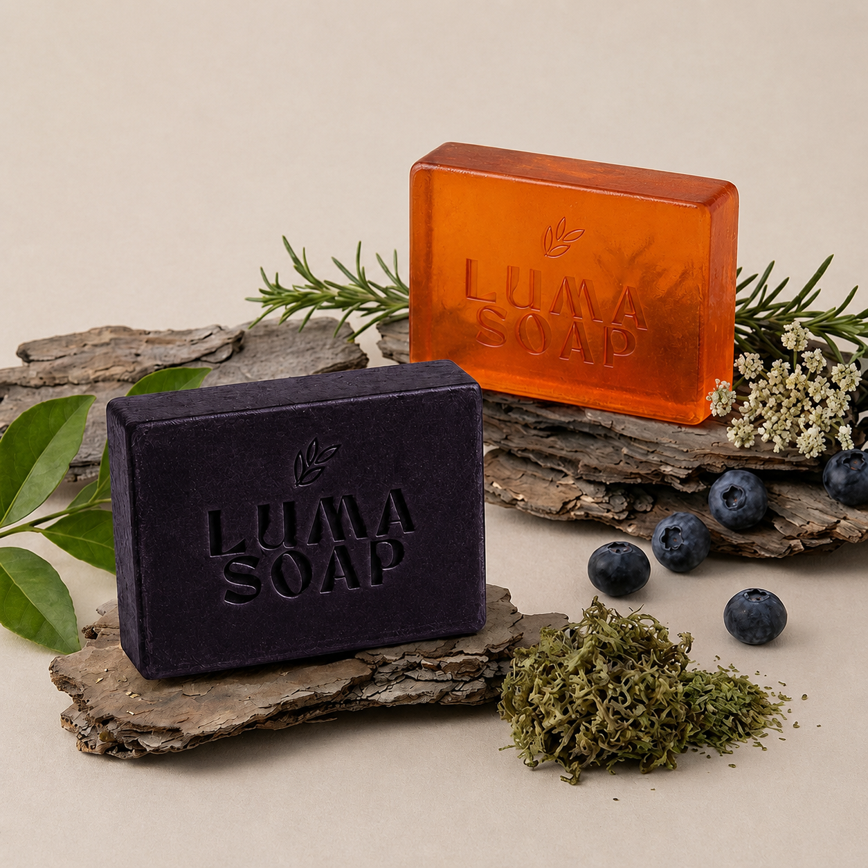 Luma Lavender Soap & Luma Turmic Soap Bundle